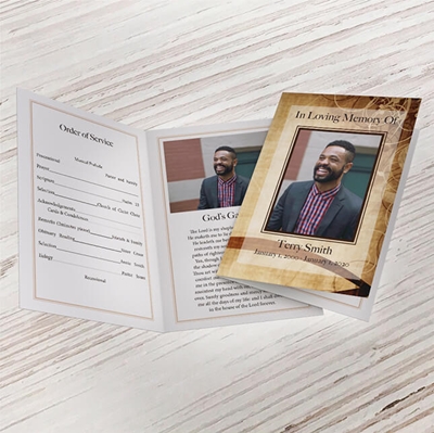 Show details for Blessed Life Funeral Program (8.5 x 11)