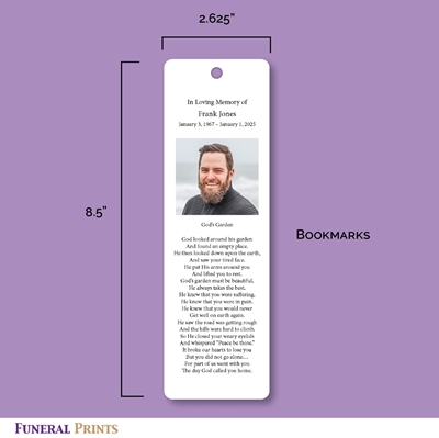 Show details for Blue Trees Bookmark