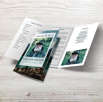 Show details for Mountain Sea Trifold Program