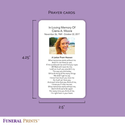 Show details for Art Of Living Quote Prayer Card